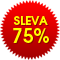 Sleva 75 %